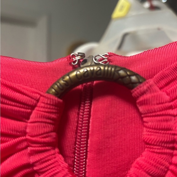 Just Cavalli Red Strapless Dress - Picture 2 of 9